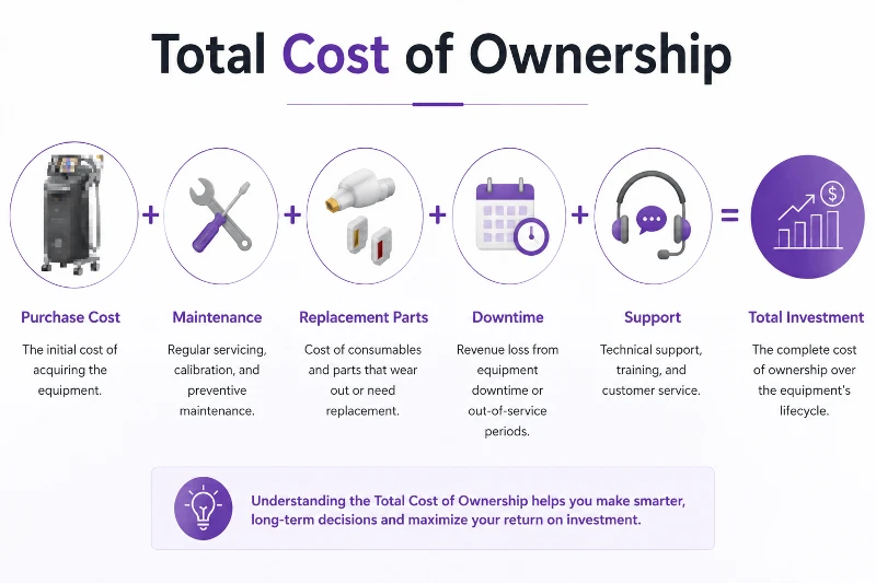 total cost of ownership for soprano ice titanium laser machine total cost of ownership for soprano ice titanium laser machine